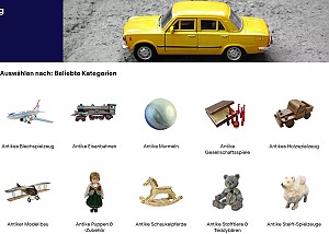 Antikes Spielzeug ersteigern