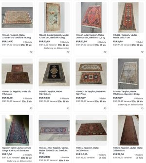 Antike Teppiche ersteigern